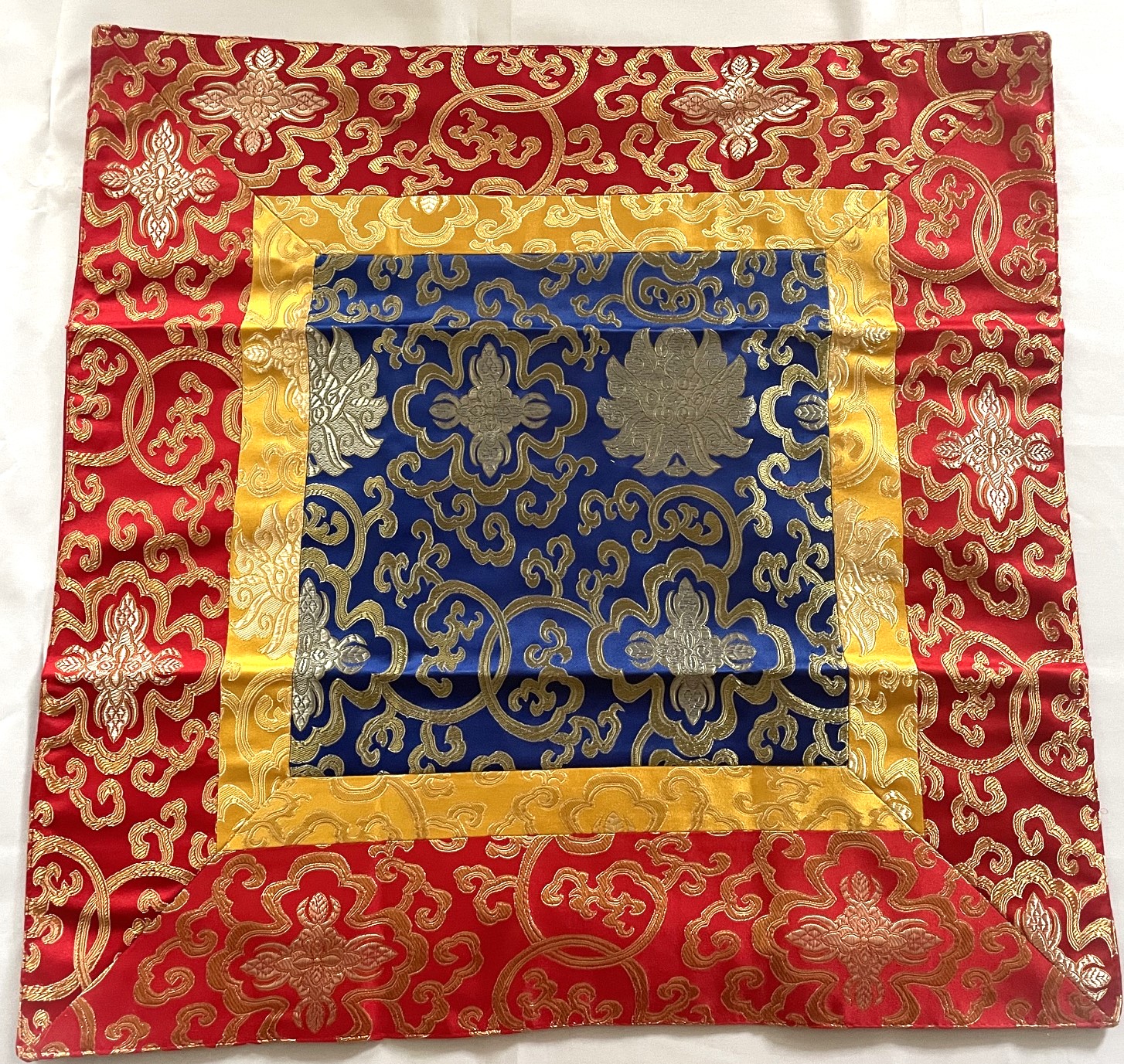 Altardecke klein ,rot-gelb-blau