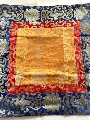 Altardecke klein ,blau-rot-orange