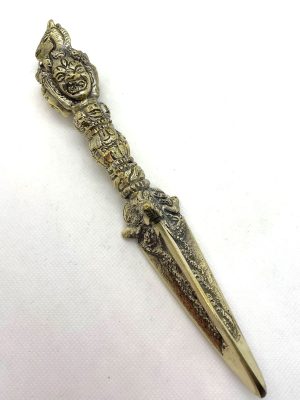 Phurba 20,5cm gold