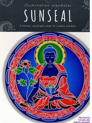 Fenstersticker Medizin Buddha Mandala