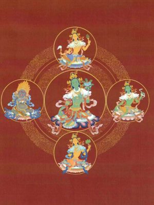 A Garland of Blue Lotuses by Karmapa