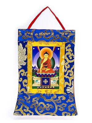 Mini Thangka Shakyamuni Buddha