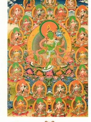 Grüne Tara Mandala