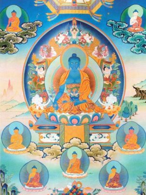 Medizinbuddha Postkarte