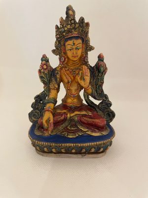 Weiße Tara bemalt 15 cm
