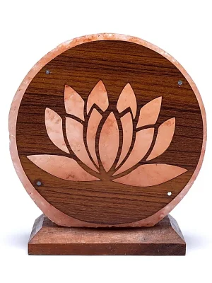 Salzlampe Lotus