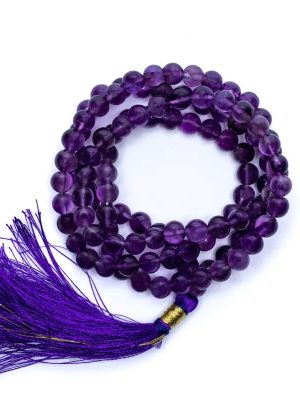 Mala Amethyst, 108 Perlen (8mm)