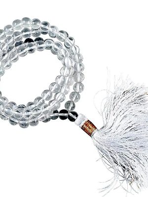 Bergkristall Mala 108 Perlen (6mm)