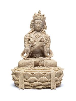Dorje Chang Figur 17cm, sandfarben