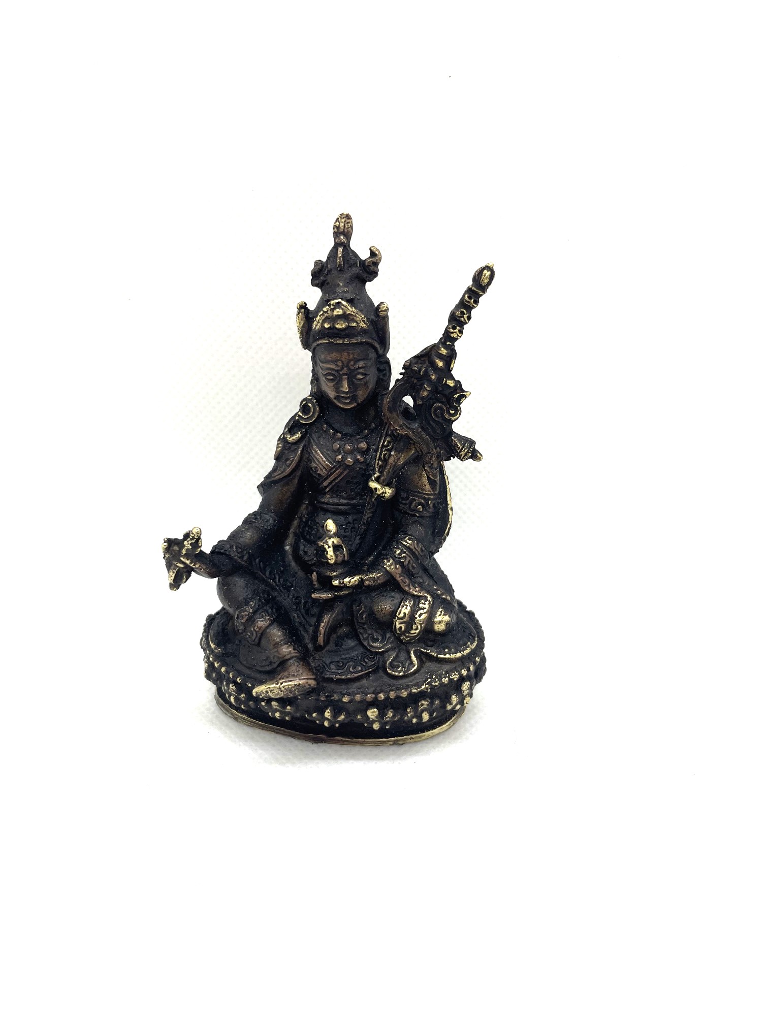 Guru Rinpoche / Padmasambhava Staute , Messing