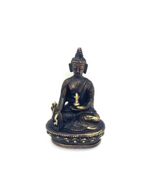 Medizinbuddha Statue, Messing