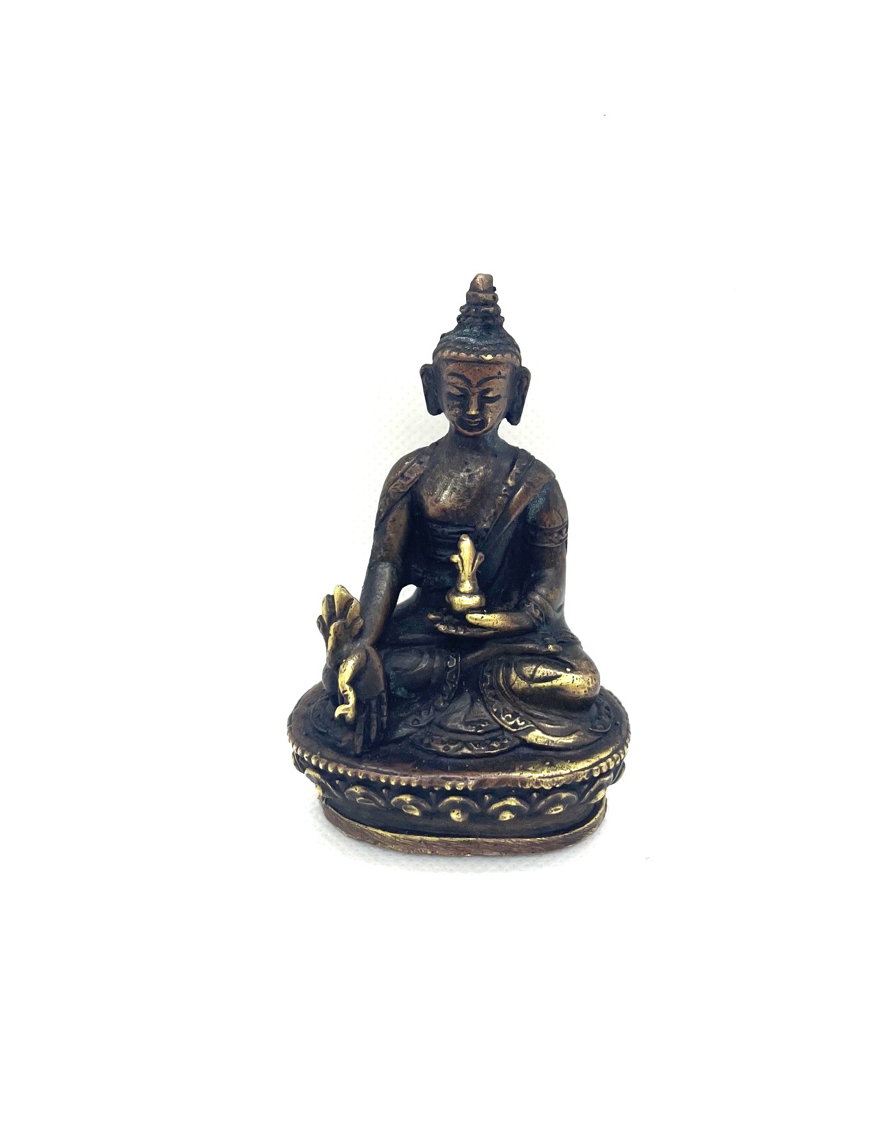 Medizinbuddha Statue, Messing