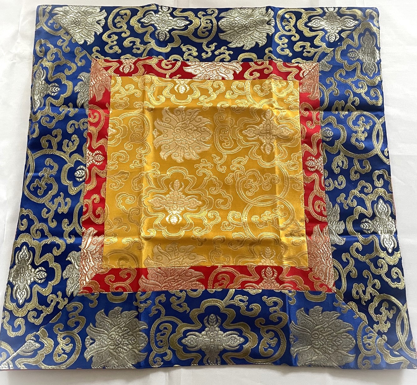Altardecke klein ,blau-rot-gelb